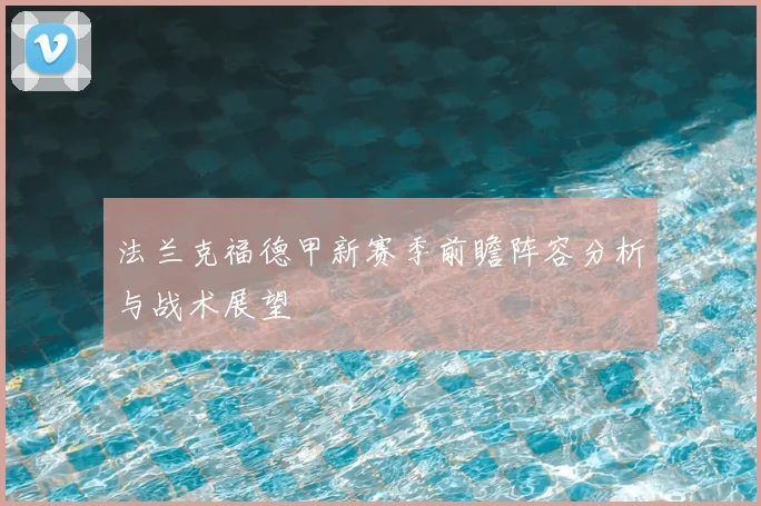 法兰克福德甲新赛季前瞻阵容分析与战术展望